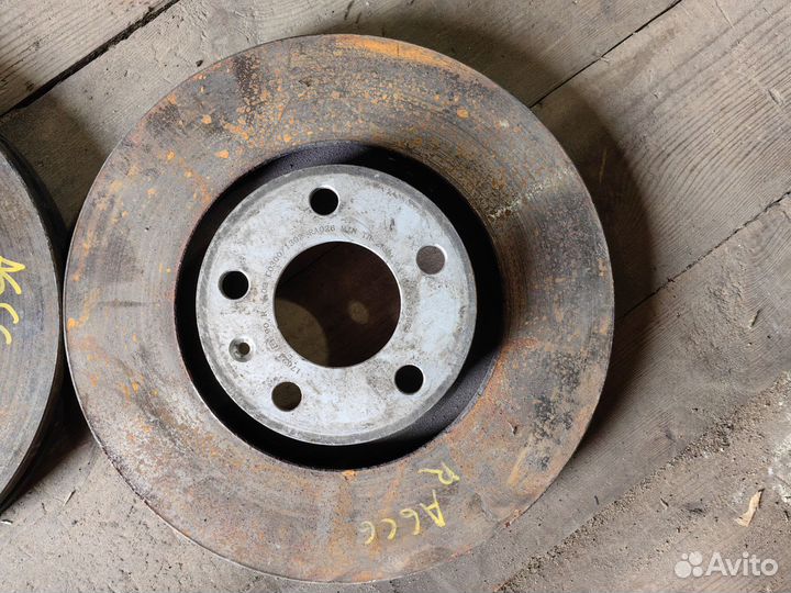 Диски Тормозные Передние Ауди А6 С6 Пара