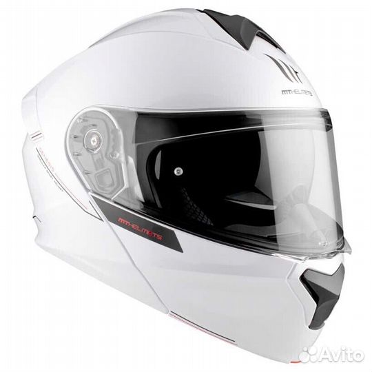 MT Helmets Genesis SV modular helmet Белый