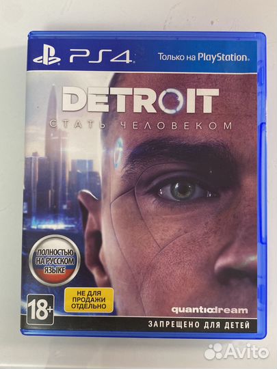Detroit become human ps4 диск