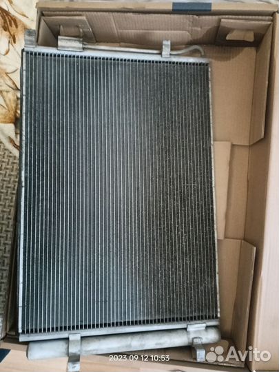 Радиатор кондиционера kia rio 4