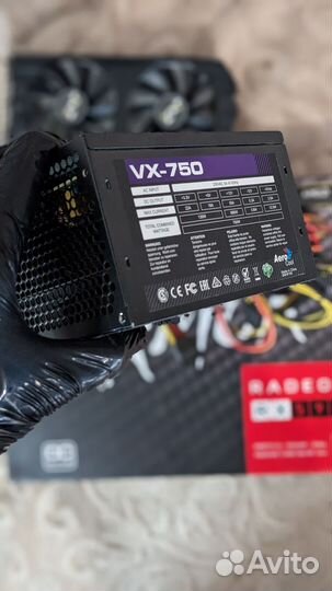 Блок питания Aerocool VX Plus 750w