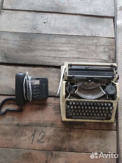 Телефон с печатной машинкой