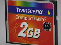Transcend CompactFlash 2Gb 133x (состояние 5)