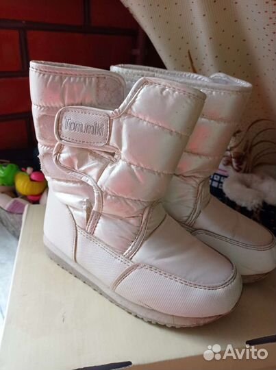 Сапожки для девочки осень