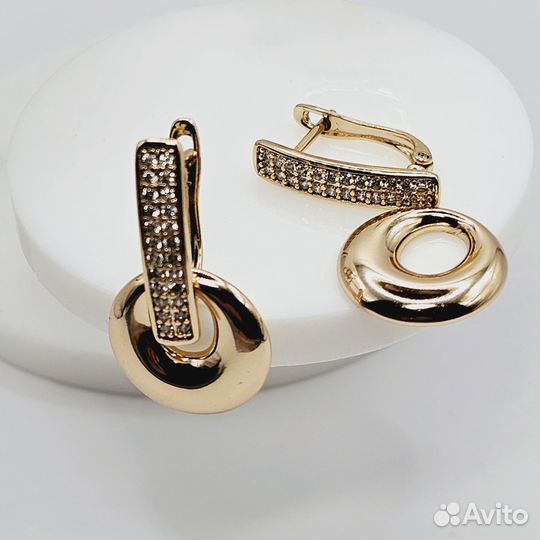 Серьги геометрия