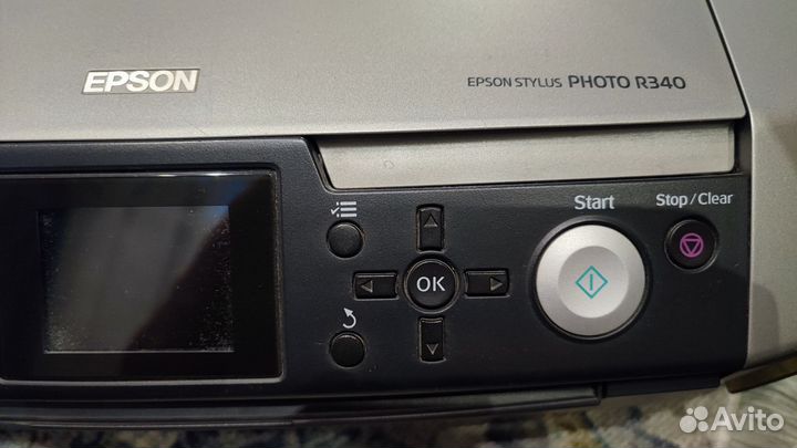Принтер цветной Epson stylus photo r340
