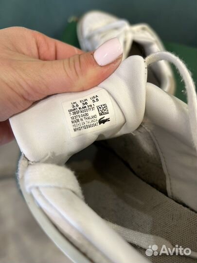 Кроссовки lacoste court slam