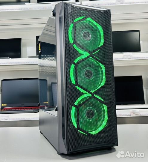 Игровой Компьютер Core i3-9100f+GTX 1050 Ti 4Gb