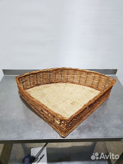 Плетеная корзинка из натуральной лозы 46*65*15см