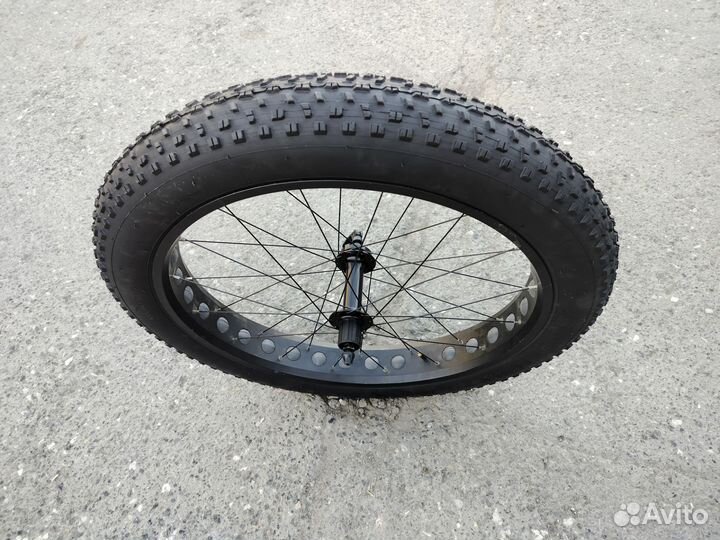 Колесо для фэтбайка заднее 26 под кассету фэт