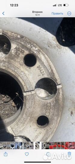 Диск литой audi r18