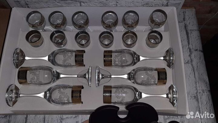 Набор бокалов 18 предметов