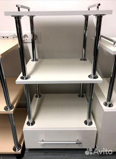 Тележка этажерка кометолога с ящиком