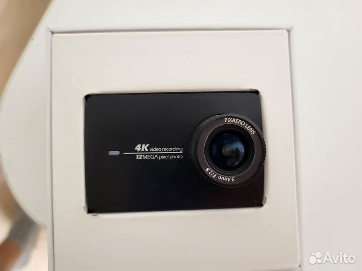 Экшн камера Xiaomi YI 4K + Pixaero 3.4 F2.8