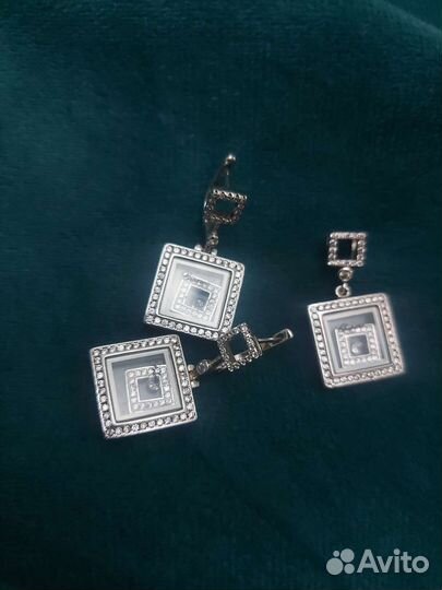 Серебряные серьги