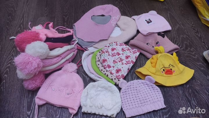 Шапки детские р 0-18 мес