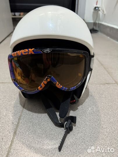 Горнолыжный шлем uvex race+