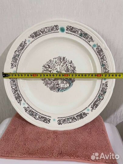 Большое блюдо 35см зик