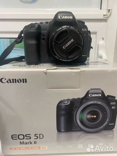 Фотоаппарат Canon EOS 5D Mark II+Объектив Canon EF