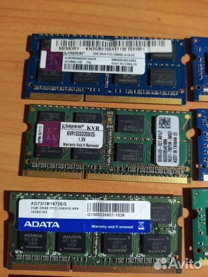 Оперативная память ddr3 2gb для ноутбука