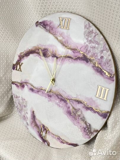 Часы настенные ручной работы