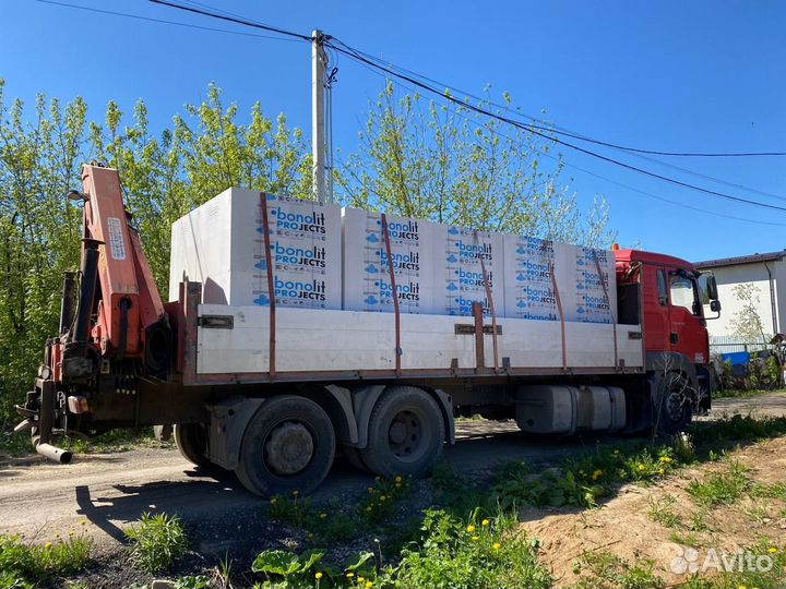 Газобетон с завода Бонолит