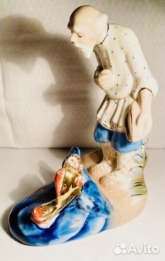 Статуэтки Гжель 1950-60г