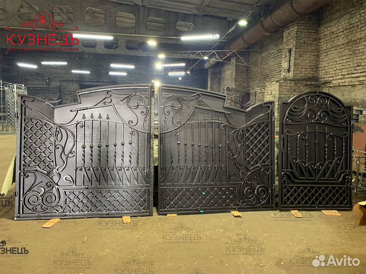 Кованые ворота