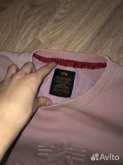 Свитшот Alpha industries