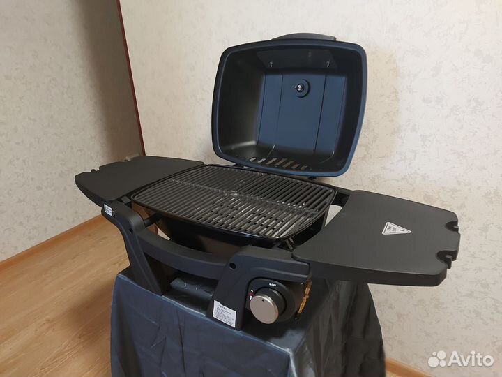 Гриль газовый/ решётки чугун/ шильда/ пламяотсекат