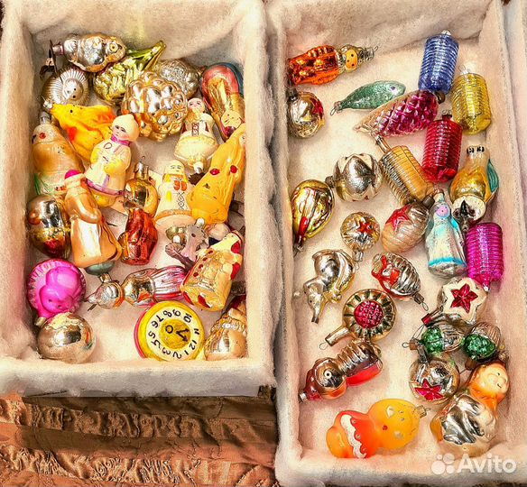 Елочные игрушки СССР