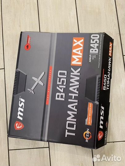 Материнская плата am4 msi b450tomahawk max
