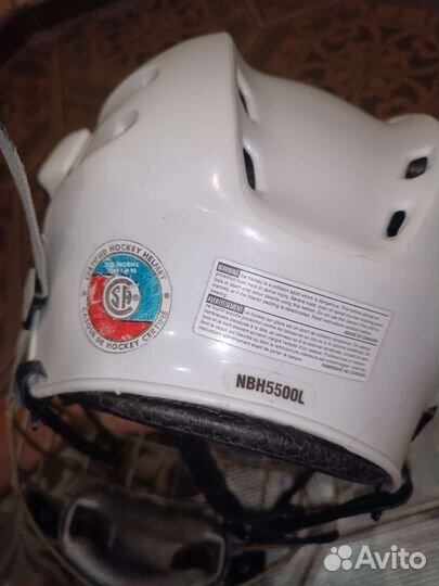 Профессиональный хоккейный шлем Bauer nbh5500L