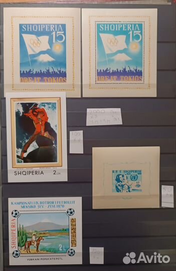 Почтовые марки Албании