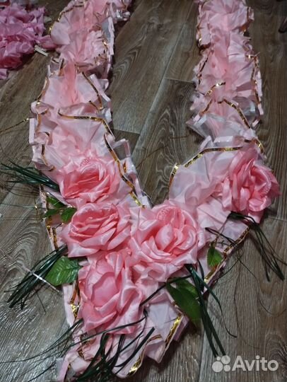 Свадебные ленты на машину