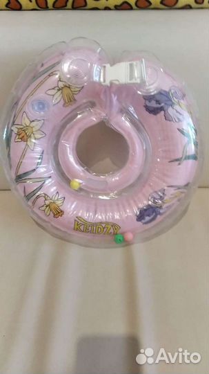 Круг для купания, горка, сидушка