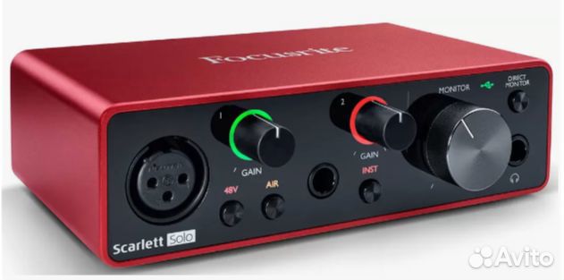 Аудиокарта focusrite
