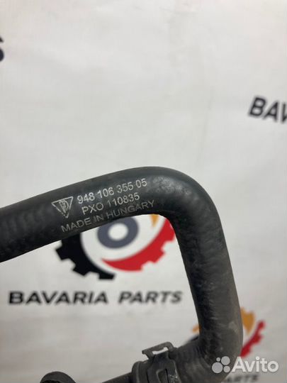 Трубка системы охлаждения Porsche Cayenne 957 4.8