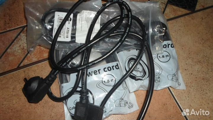 Кабеля сетевые для пк и другие новые