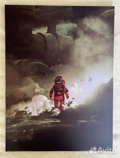 Постер на холсте 45х60 Космос