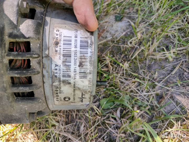 Генератор ваз 21124 80 Ампер