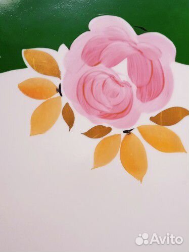 Фарфоровая сырная доска Дулево 1989