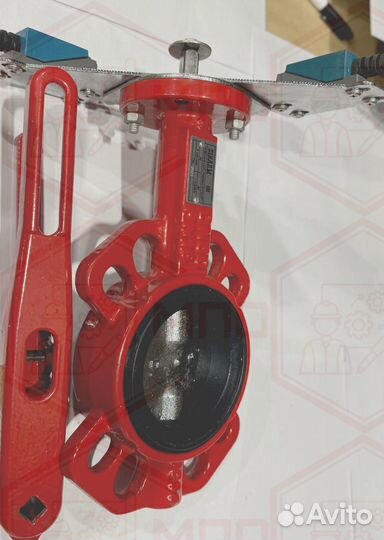 Затвор поворотный дисковый Machaon BFV-01 с ручкой