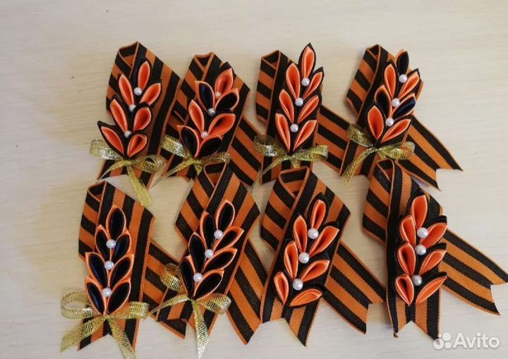 Георгиевская лента броши