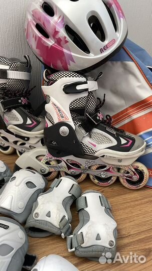 Детские ролики и защита