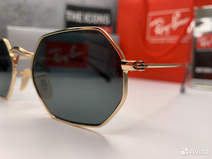 Очки Ray Ban Octagonal черные