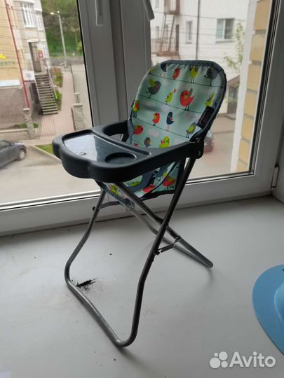 Стул для кормления игрушечный