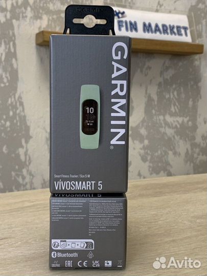 Garmin Vivosmart 5 activity, зеленый, размер SM