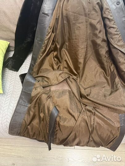 Шуба натуральная овчина стриженая 42-44 Alef