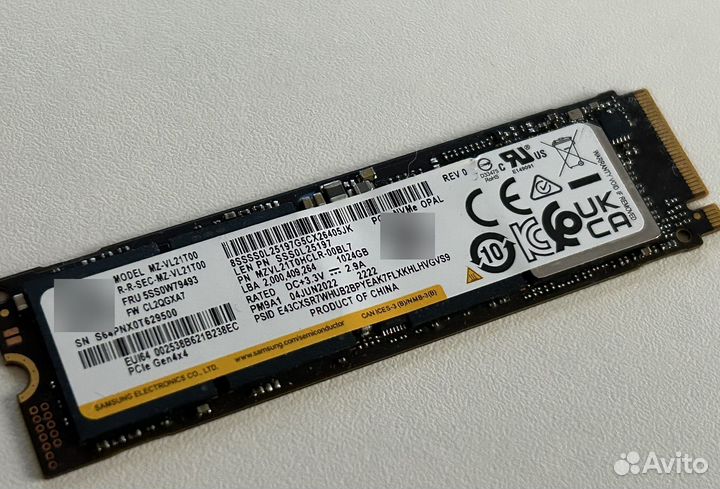 SSD 1 Tb Samsung